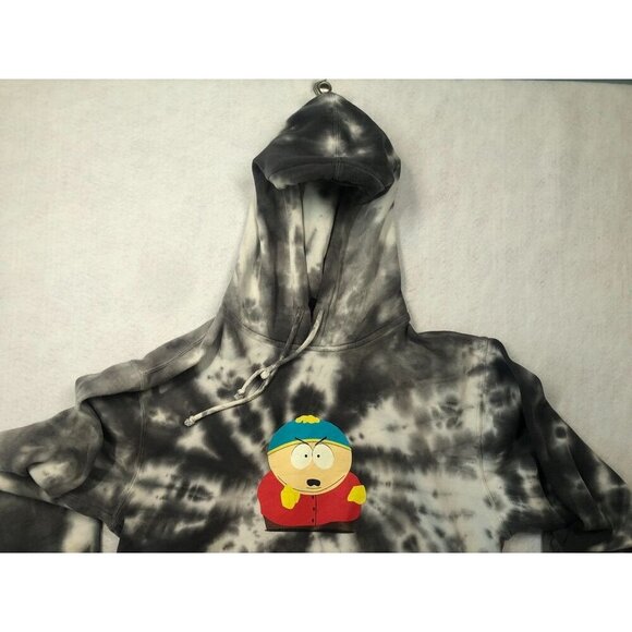 HUF x South Park Hoodie Sweatshirt Tie Dye Cartman Screw You Hippie Adult Medium - Picture 4 of 8